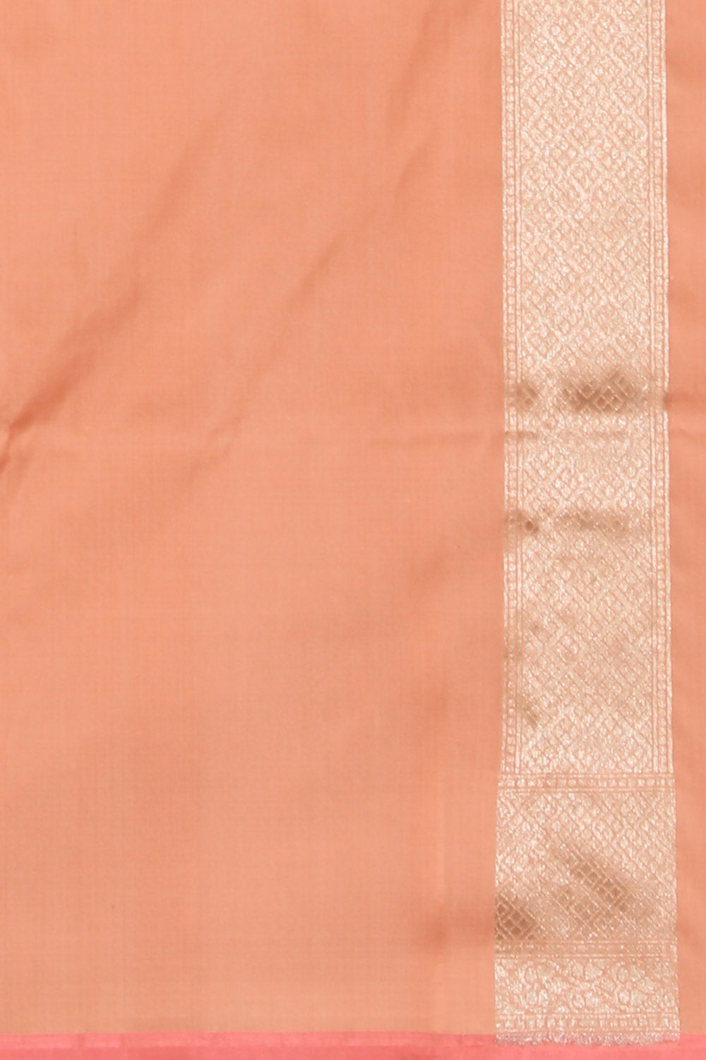Image of Banarasi Silk Pastel Peach Saree